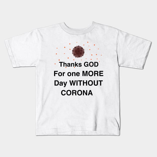 Save Wold from Corona Kids T-Shirt by Young Wild Free